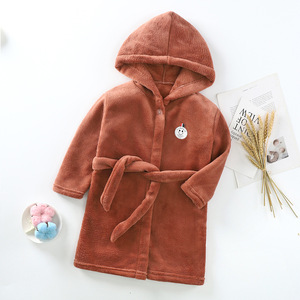 Unisex Multi-colore <span class=keywords><strong>accappatoio</strong></span> con cappuccio <span class=keywords><strong>per</strong></span> bambini morbido caldo di flanella <span class=keywords><strong>per</strong></span> bambini <span class=keywords><strong>accappatoio</strong></span> <span class=keywords><strong>per</strong></span> bambina - Product Image 6