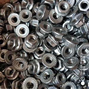 Tuerca hexagonal con brida ISO 4161 DIN 6923 B18.16.4 A2-70 M5-M100 SS304 316 310S A4-70 de acero inoxidable, tuerca hexagonal con brida dentada A4-80 - Product Image 5