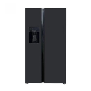 Side by Side Double Door Built-In Stainless Steel Fridge Auto-Defrost Direct Cooling Energy Class 250L+ Capacity Door Handles - Product Image 2