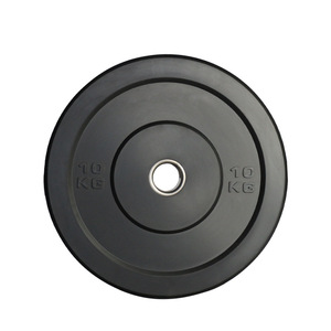 Discos de Pesas de 25 Kg para <span class=keywords><strong>Gimnasio</strong></span>, Placas de 10 Kg de Grado Comercial, Platos de 10 kg, Platos Bumper de 20 kg, Kit de Caucho Negro para Levantamiento de Pesas - Product Image 6