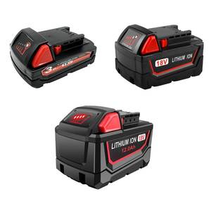 ミルウォーキーM12 M18 <span class=keywords><strong>M28</strong></span> 12V 18V 28Vコードレス電動工具ドリル用交換用M12 M18 <span class=keywords><strong>M28</strong></span>リチウムイオンバッテリーパック - Product Image 3