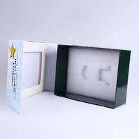 Boîte cadeau de luxe personnalisée de style chinois avec fermeture magnétique pour jouets, chaussures, cosmétiques, bougies avec plateau d'insertion