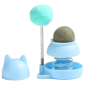 Multifuncional giratorio Molar Limpieza de dientes gato menta Catnip Ball juguetes aguacate gato juguetes Catnip - Product Image 1