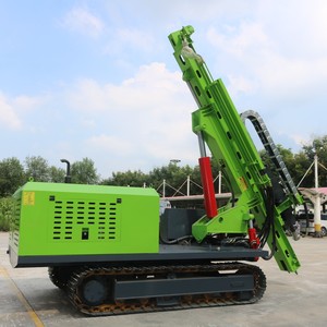 <b>Solar</b> Hydraulic Photovoltaic Pile Driver Hammer Drill Integrated Photovoltaic Pile Driver - Product Image 1