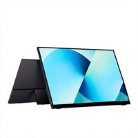 Monitor Portátil de 18.5 Pulgadas IPS Full HD 60Hz con Retroiluminación LED de Alta Frecuencia de Actualización y Tiempo de Respuesta de 30ms para PC, Directo de Fábrica