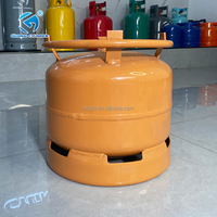 Bouteille de gaz GPL 6 kg en acier basse pression pour la cuisson, idéale pour l'Afrique - Offre Spéciale Niger