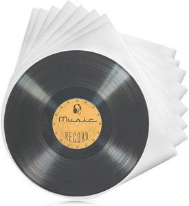 Eco Friendly 50 LP Inner <b>Sleeves</b> Anti Static Square <b>Vinyl</b> <b>Record</b> <b>Sleeves</b> for 12" <b>Record</b> - Product Image 1