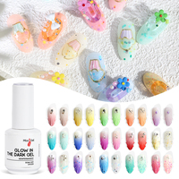 Missgel-Gel UV UV pour ongles, produit brillant brillant dans l'obscurité, très bonne couleur, soak off