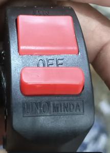 Interruptores de Botón para Faros Delanteros de Motocicleta, Interruptor de Encendido/Apagado de Luces LED para Manillar de <span class=keywords><strong>Moto</strong></span>, Universal, de Aluminio, F2WORLD - Product Image 6