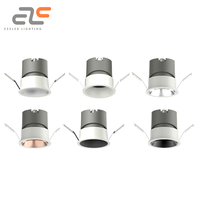 Projecteur LED EZELED neuf pour éclairage intérieur, en aluminium, 15 ° 24 ° /36 ° /50 °   Projecteurs à angle de faisceau réglable