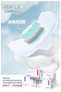 Serviette <span class=keywords><strong>hygiénique</strong></span> féminine ultra-fine super douce de 290 mm de long avec ions négatifs - Product Image 2
