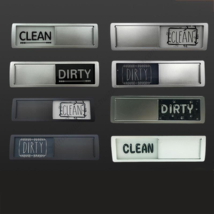 Autocollants magnétiques d'organisation pour réfrigérateur et lave-vaisselle, indicateur de propreté DD1066, personnalisables en usine, vente en gros - Product Image 5