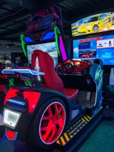 Coin Operated Games <b>Arcade</b> Game <b>Machine</b> Cruisn Blast 4K HD LCD Car Racing with 4D Motion Seat Driving at - Product Image 1