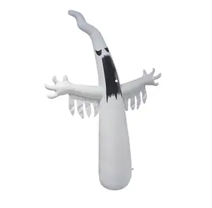 Customized Halloween Yard Decoration outdoor LED light Inflatable ghost