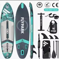 FLYPARK Premium Nouvelle Planche de SUP Gonflable Tendance pour la Pêche, Planche à Pagaie Gonflable Drop Stitch