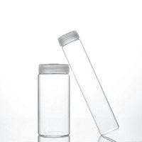 Ventes en gros de flacons en verre pour laboratoires de culture de tissus végétaux, tubes à essai, flacons en verre écologiques et recyclables avec bouchon à vis