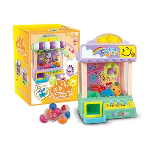 Mainan Anak-anak Lucu Boneka Desktop Permainan Mini Mesin Cakar Derek untuk Dijual