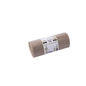 Bolsas de plástico reciclado para residuos de construcción 40x70 cm en blíster con 15 rollos de 40x70 cm 15 lágrimas cada rollo - Product Image 1