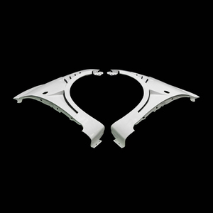 Guardabarros Delanteros de Fibra de Carbono Negra de Alta Calidad Personalizados con Alerones para Suzuki Swift ZC33S Tipo EPA - Product Image 3