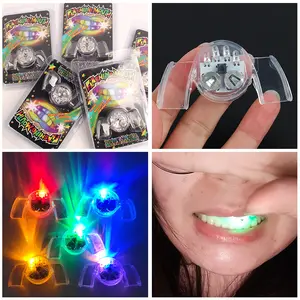 Glowing Toys Halloween Cosplay Party Festival Props Party Wedding Favor Led Flashing Light Up Vampire Teeth Toys