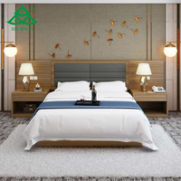 Meubles de chambre à coucher en bois au design simple et contemporain Shiyi pour hôtel d'appartements
