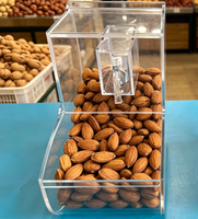 Conteneurs alimentaires en vrac personnalisés, bacs à noix, à snacks, à épices, à bonbons, à bonbons gélifiés, bacs en plastique, bacs en acrylique, bacs à aliments en vrac