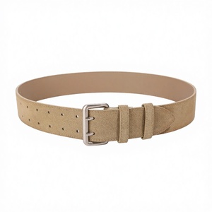 Cinturón Casual de Moda para Hombre, de Cuero Dividido de Alta Calidad, con Hebilla de Acero, Longitud Ajustable, 3.0CM de Ancho, Impermeable, Colores Personalizados - Product Image 2