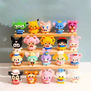 Câu Chuyện Cổ Tích nhân vật lắp ráp túi-kể chuyện khối chơi thiết lập số & Bảng chữ cái khối xây dựng-giáo dục bất ngờ hộp thiết lập - Product Image 2