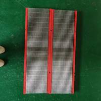 Plaque de tamis vibrant pour déshydratation minière, panneau de tamis en polyuréthane, tamis filtrant vibrant, garantie 6 mois