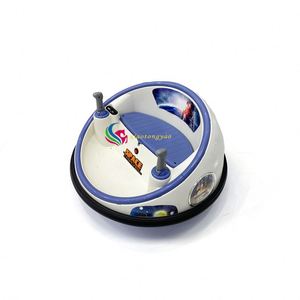 Voiture tamponneuse électrique en plastique Nanpak Kid Zone pour enfants, avec rotation à 360°, alimentée par batterie, pour usage commercial en parc d'attractions - Product Image 4