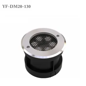 YF-DM20-130 15W Aluminum Ip67 Outdoor Floor Recessed Deck Lighting Stair Step Lamp Led Underground Lamps Garden Inground Light