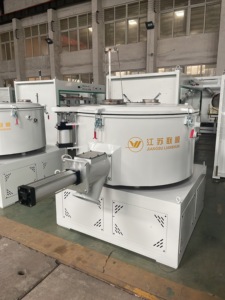 เครื่องผสมผงพีวีซีอัตโนมัติแบบกรวยสกรูคู่สแตนเลส กำลังการผลิต 400-800 กก./ชม. สำหรับเครื่องทำท่อพีวีซี - Product Image 4