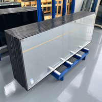 Verre isolant insonorisant et thermique à faible émissivité pour bâtiments de supermarchés, murs-rideaux à double couche sur mesure, économie d'énergie