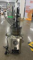 Newsaier 750W RVS Slow Juicer Machine Stille Werking 220V/110V voor Thuis en Commercieel Gebruik Fruit- en Groentesap