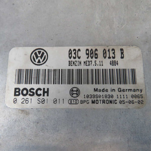 Centralina Motore ECU 0261S01011 Volkswagen Polo Mk4 2001-2009 9N (70269) - Product Image 2