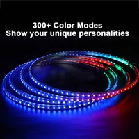 Kit d'éclairage LED pour jantes de voiture personnalisées, lumières de jantes de roues, poursuite RGB, RGBW, blanc pur, rangée simple, 5, 10, 12 rangées, 15,5, 17 pouces, pour camion