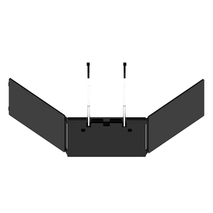 ホット販売360 LEDミラー<span class=keywords><strong>3</strong></span>ウェイ理髪ミラードアのフックで高さ調節可能<span class=keywords><strong>3</strong></span>折りたたみ式セルフヘアカットミラー - Product Image 2