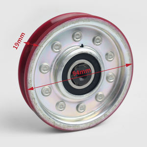 Roda Gantung Pintu Lift Hotel Modern 94 * 19 * 6203 untuk Tongli AMD Door Pulley Layer Aksesoris Lobi - Product Image 2