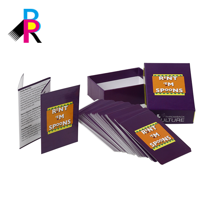 Paper Card Custom Board Games Card Games Printing