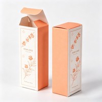 Boîte en papier personnalisée de luxe pour huiles essentielles et parfums, étanche avec gaufrage, pour emballage de crème visage