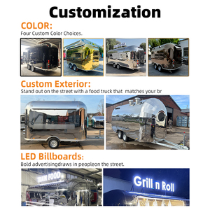 Remorque de cuisine mobile aux normes européennes, camion de restauration avec éclairage certifié et système de câblage professionnel - Product Image 6