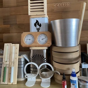 Phụ Kiện Phòng Tắm Hơi Hồ Bơi Nhật Bản Nhiệt Kế Nhôm Sang Trọng Tùy Chỉnh - Product Image 2