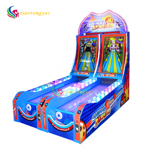 Máquina de Juego Operada con Monedas para 2 Jugadores, Juego de Bolos en Miniatura para Niños de 6 Años en Adelante, para Interiores - Product Image 4