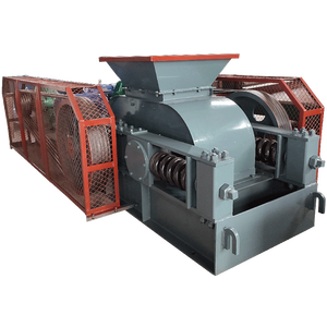 Doppelwalzenbrecher Federbetriebener Mobiler Erzbrecher mit Wechselstrommotor für Sandherstellung Doppelte Legierungs-Glatte Walzen - Product Image 1