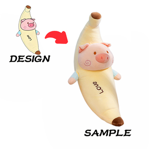 Peluche Personalizzato a Forma di Maiale Morbido, <span class=keywords><strong>Regalo</strong></span> Speciale <span class=keywords><strong>per</strong></span> Amici, Cuscino Imbottito <span class=keywords><strong>per</strong></span> Divano - Product Image 1