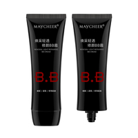 MAYCHEER kosmetik Natural Foundation makeup, krim BB Concealer wajah untuk cakupan penuh, krim BB Mineral