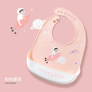 ผ้ากันเปื้อนซิลิโคนนิ่มเกรดอาหารผ้ากันเปื้อนทารกแรกเกิดกันน้ำทำความสะอาดง่ายและสะดวกสบายผ้ากันเปื้อนเด็กน่ารัก - Product Image 6