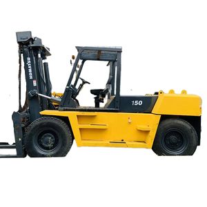 Carretilla elevadora Komatsu de 15 toneladas, carretilla elevadora de hecha en Japón fd100 fd70 fd200 fd350 fd400 fd450, elevador diésel - Product Image 1
