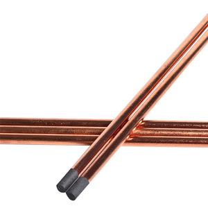 Efficiente elettrodo di carbonio con rivestimento in rame 5*305mm 10*305mm per scriccatura - Product Image 1