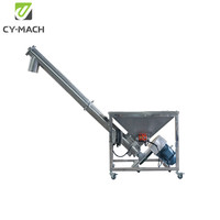 CY-MACH chargeur de convoyeur à vis en acier inoxydable de haute qualité utilisé pour la construction directe de poudres de lavage de poudre de grain en usine
